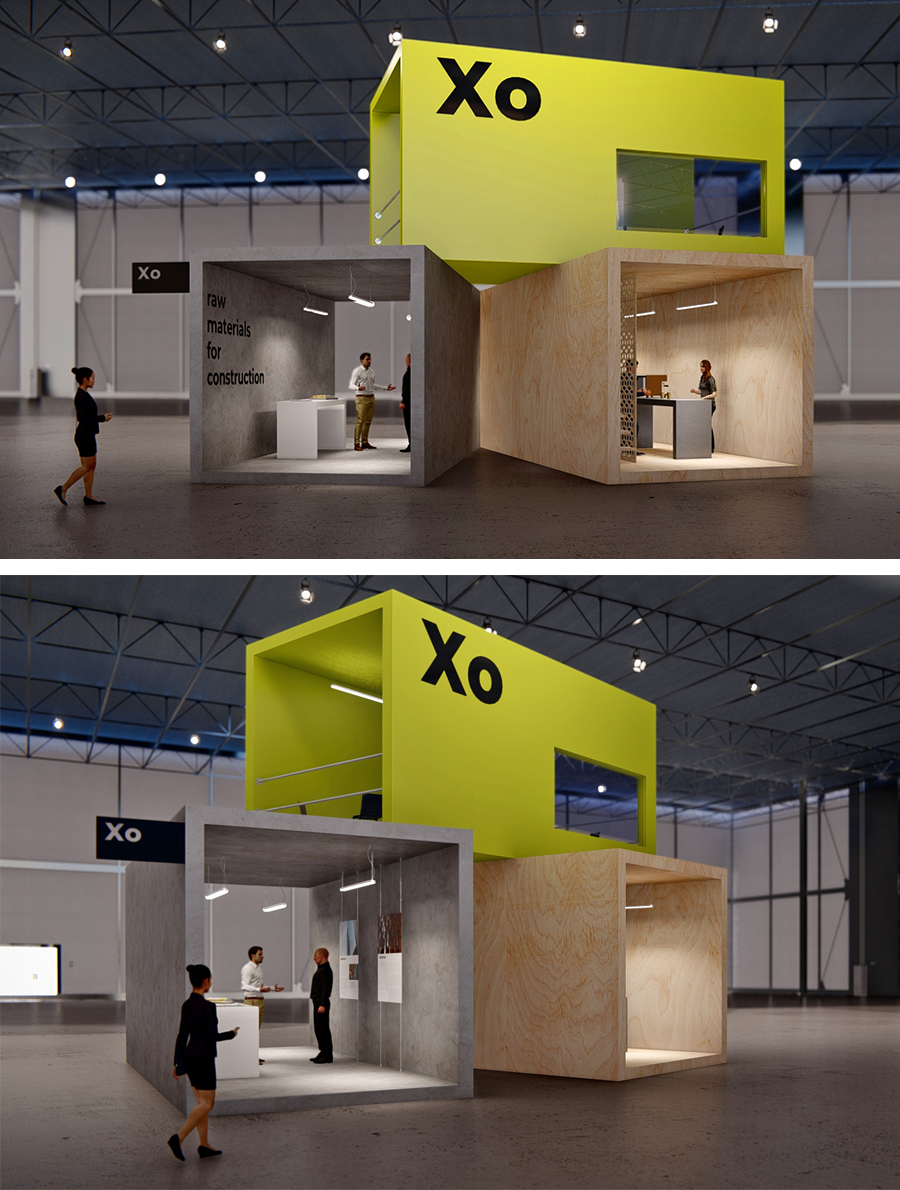Xo Stand 3D terve